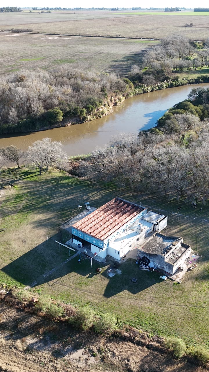 Vista aérea de las instalaciones